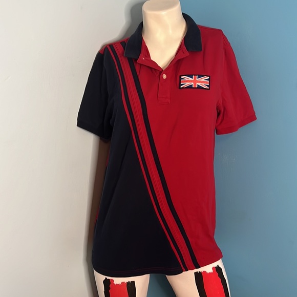 Giordano Unión Jack polo shirt - Picture 1 of 5